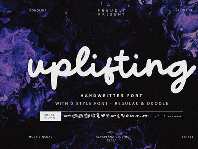 Uplifting - Handwritten Font