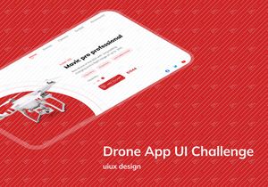 Drone app challenge ui