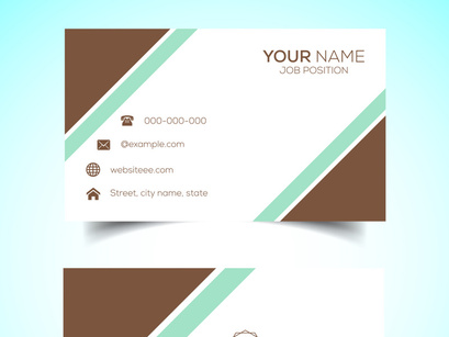 10 Creative and modern corporate business card template