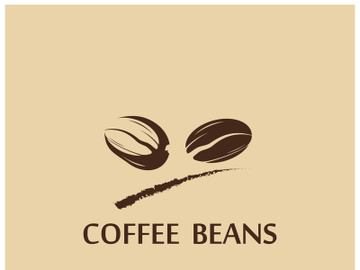 Premium coffee bean logo design. preview picture