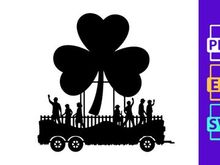 St. Patrick's Day Parade Float