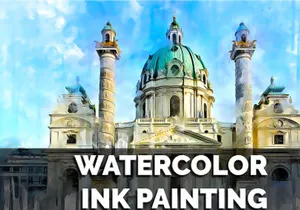 20 in 1 Watercolor Photoshop Actions