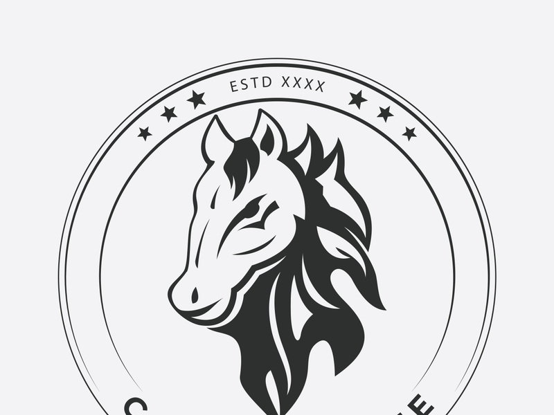 Vintage Horse Logo
