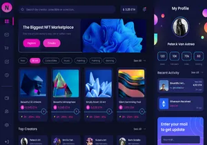 NFTOR v1.0 - NFT Marketplace UI Kit