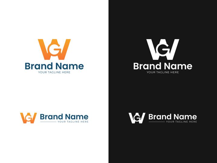 Letter WG Watch Logo Design