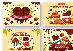 13 World Chocolate Day Illustration
