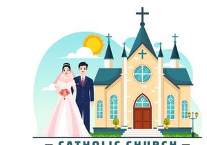 11 Cathedral Catholic Church Illustration