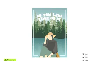 Woman Poster Vector Bundle