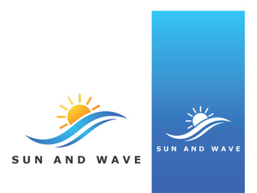 Creative and unique sun logo design. preview picture