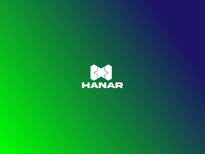 H logo - Lettermark logo - Letter h logo - gradient logo - business logo design