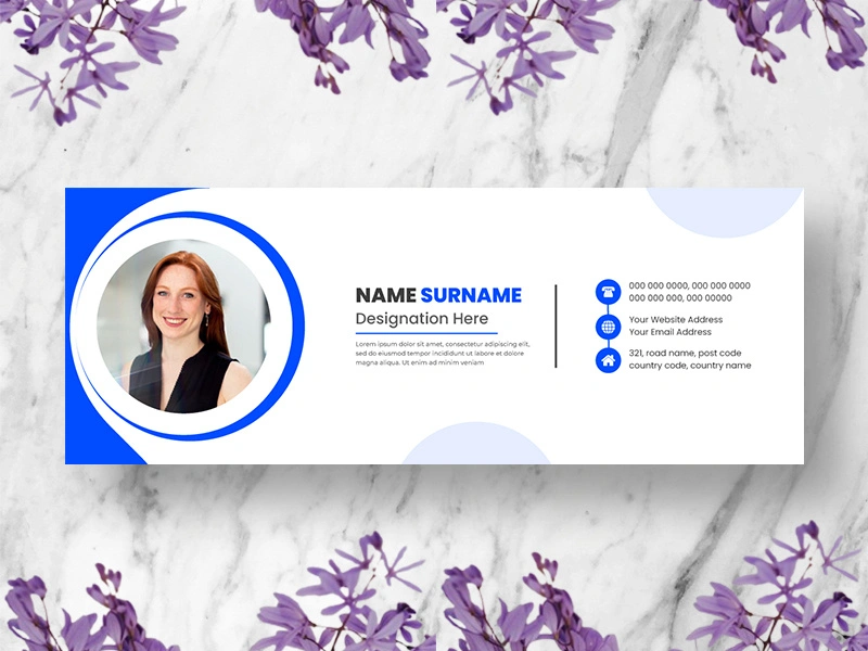 Corporate Email Signature Template Ver-20