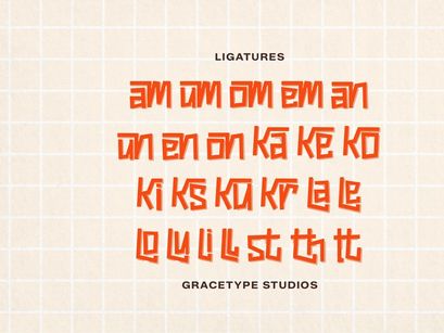 Rumble Block | Hand Drawn Display Font