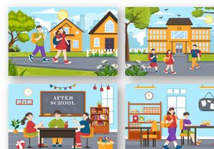 12 After School Illustration