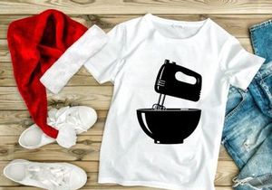 Hand Mixer and Bowl Outline Icon