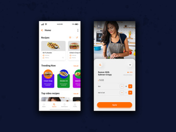 Online Food Mobile App preview picture
