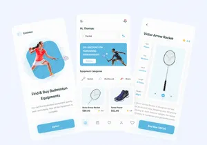 Eminton - Badminton E-Commerce Mobile App