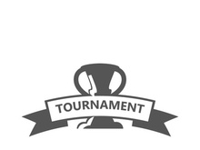 Trophy Logo winner, Sports Tournament Championship Cup Design. minimalist emblem sport, club shop simple icon