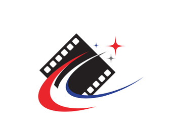 Abstract film icon illustration preview picture