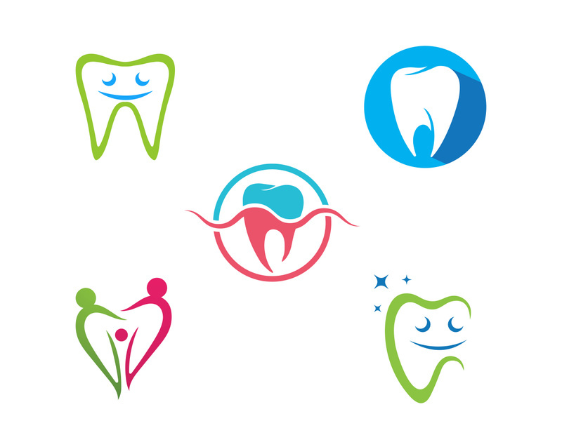 Dental logo Template vector illustration