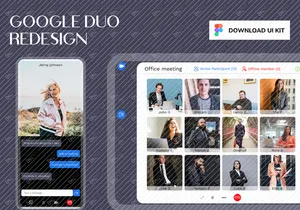 Google Duo Redesign