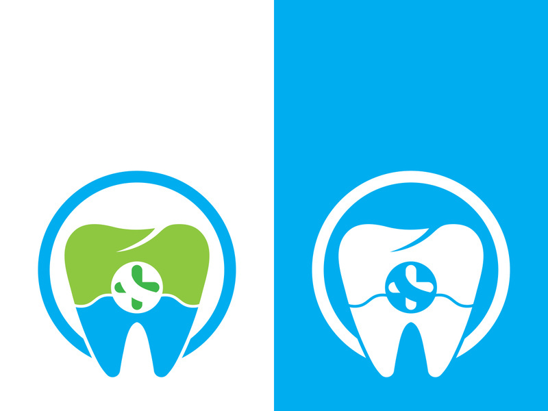 Dental logo template vector illustration icon design