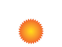 Sun Vector illustration Icon