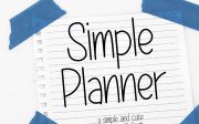 Simple Planner