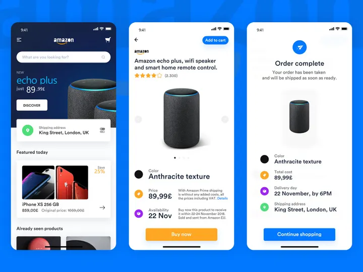 Amazon Refresh Design