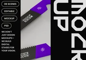 Hand Saw Mockup