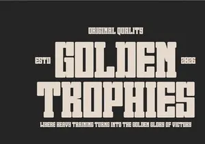 Dreaming Varsity - Modern Slab Serif Font