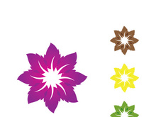 green Tree leaf  logo ecology nature element