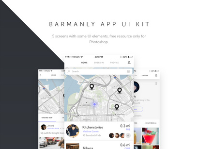 Barmanly App UI Kit