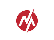 M Letter illustration icon Logo Template