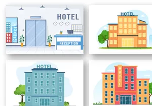 13 Hotel Illustration