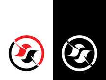 Business corporate S letter logo design vector