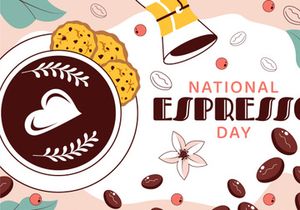 10 National Espresso Day Illustration