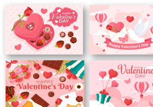13 Happy Valentine's Day Illustration