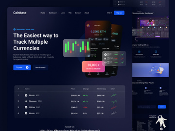 Coinbase Website preview picture