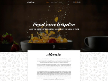 Verisso PSD Template preview picture