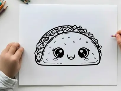 Cute brain character smiling vector illustration flat design