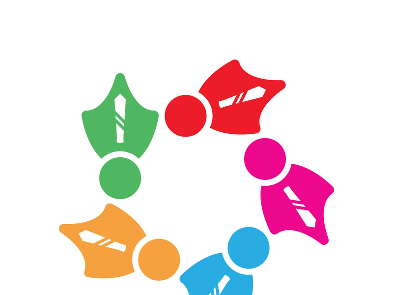 People icon work group Vector illustration design