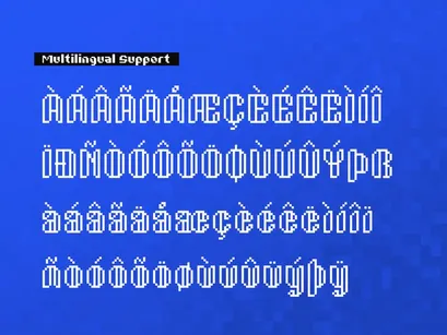 Bitmap Loft | Pixelated Font