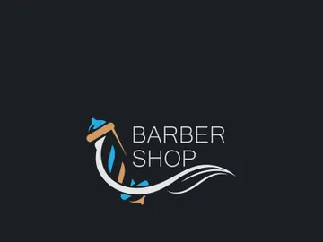 Barber Shop Vintage Element Style logo design preview picture