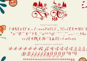 Samantha Christmas Monogram