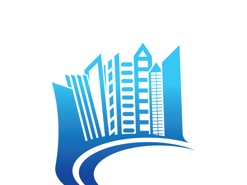 Building logo vector and symbol icon illustration design