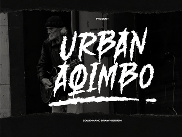 Urban Aqimbo | Hand Drawn Brush preview picture