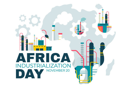 10 African Industrialization Day Illustration