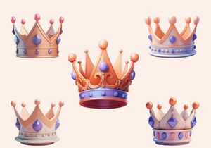 Royal Golden Crown kings PNG Clipart