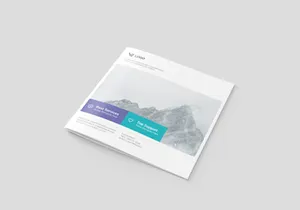 Free Square Brochure / Catalog Mock-up