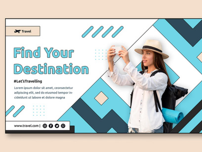 Traveling Banner Template